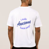T-shirt J'Ai L'Air Facile (Dos)