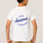 T-shirt J'Ai L'Air Facile (Dos)
