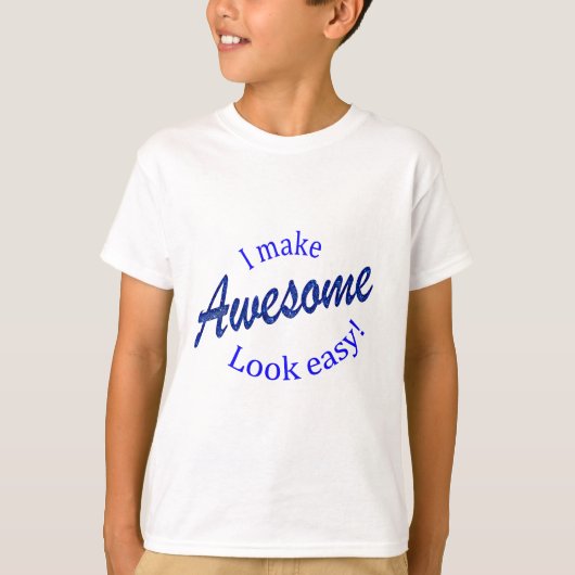 T-shirt J'Ai L'Air Facile (Devant)
