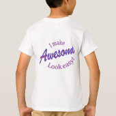 T-shirt J'Ai L'Air Facile (Dos)