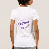 T-shirt J'Ai L'Air Facile (Dos)