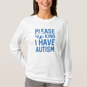 T-shirt J'ai l'autisme