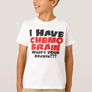 T-shirt J'ai le cerveau de chimio