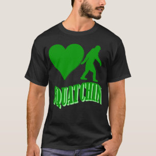 T-shirt J'ai le coeur squatchine