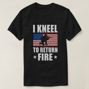 T-shirt J'Ai Le Kneel Pour Renvoyer Un Vétéran De L'Arm
