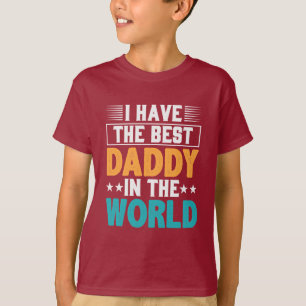 T-shirt J'ai le meilleur papa du monde