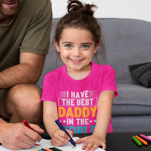 T-shirt J'ai le meilleur papa du monde masculin