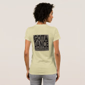 T-shirt J'ai le RYTHME ADAPTÉ (Dos entier)