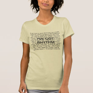 T-shirt J'ai le RYTHME ADAPTÉ