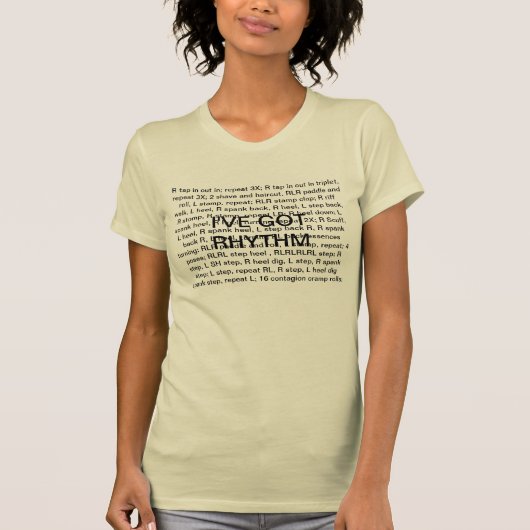 T-shirt J'ai le RYTHME ADAPTÉ (Devant)