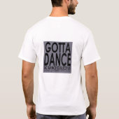T-shirt J'ai le RYTHME T BLANC (Dos)