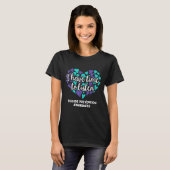 T-shirt J'Ai Le Temps D'Écouter La Sensibilisation À La Pr (Devant entier)