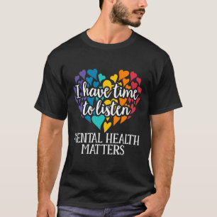 T-shirt J'Ai Le Temps D'Écouter Le Match De Sensibilisatio