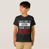 T-shirt J'Ai Le Temps D'Écouter Vos Problèmes De Vie - Sui (Devant entier)
