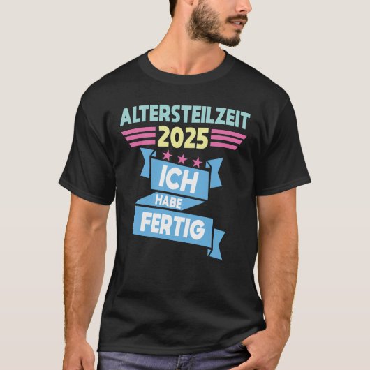 T-shirt J'ai le temps partiel (Devant)