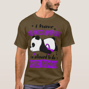 T-shirt J'Ai L'Héméliplégie D'Enfance Que Je Suis Autorisé