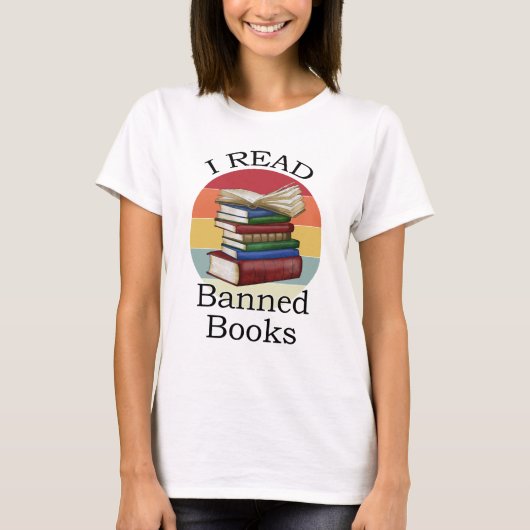 T-shirt J'ai lu Banned Books Librarian Bookworm Book Reade (Devant)