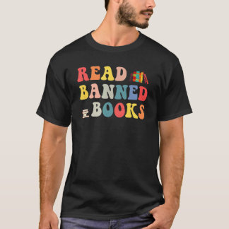 T-shirt J'Ai Lu Banned Books Reader Bookworm