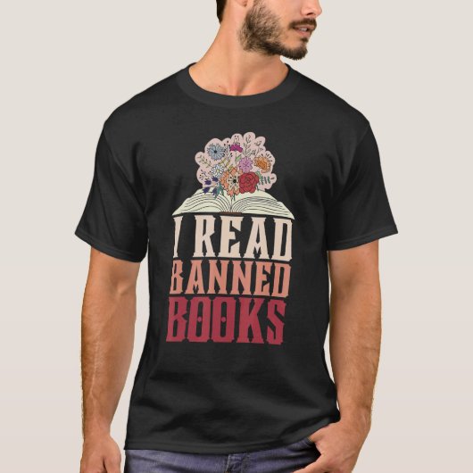 T-shirt J'ai lu Books Banned Reader Bookworm 1 (Devant)