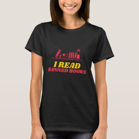 T-shirt J'Ai Lu Des Livres Interdits (Devant)