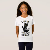 T-Shirt J'ai lu des livres interdits Cat (Devant entier)