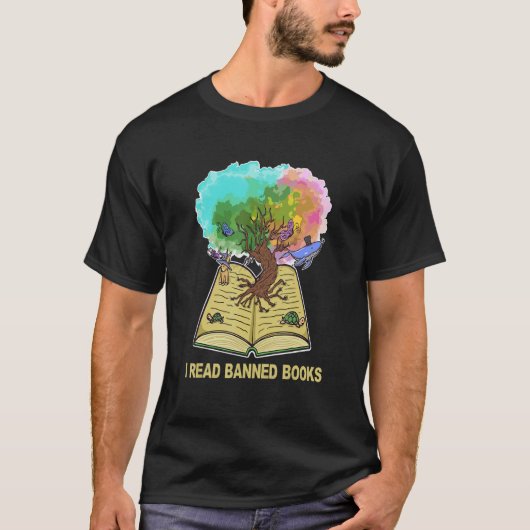 T-shirt J'Ai Lu Des Livres Interdits J'Ai Survécu Lire Des (Devant)