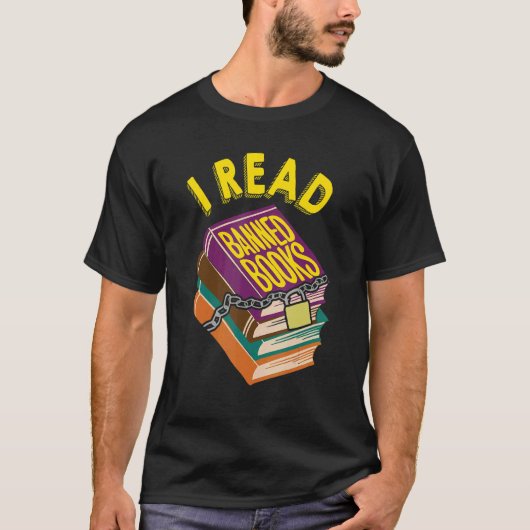 T-shirt J'Ai Lu Des Livres Interdits Pour Livre (Devant)