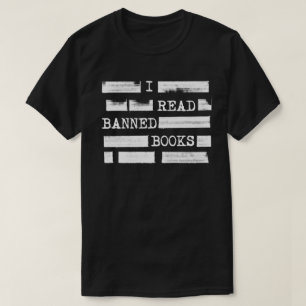 T-shirt J'Ai Lu Des Livres Interdits Refusés