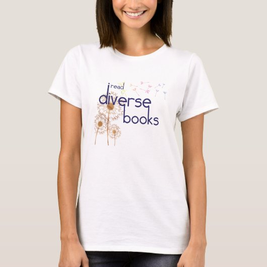 T-shirt J'ai lu divers livres (lumière) (Devant)