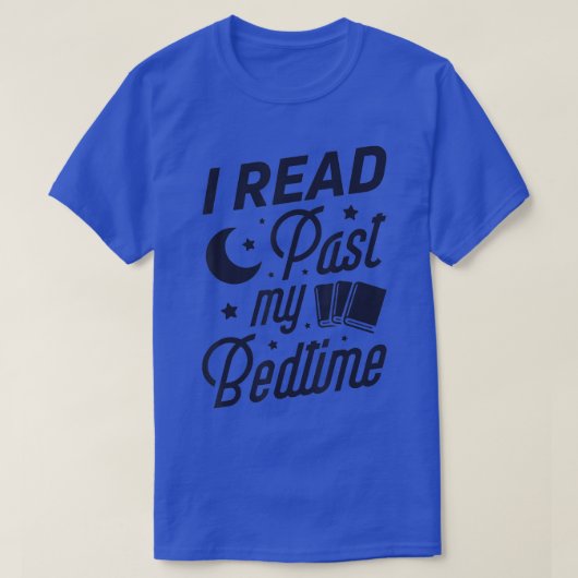 T-shirt J'Ai Lu Le Passé Mon Livre De Lit Amusant Lecture (Design devant)