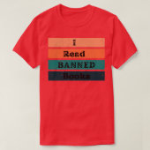 T-shirt J'Ai Lu Les Livres Interdits6 (Design devant)