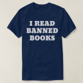 T-shirt J'Ai Lu Les Livres Interdits8 (Design devant)