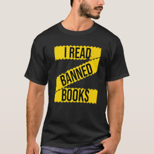 T-shirt J'Ai Lu Les Livres Interdits Combattre La Censure