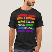 T-shirt J'Ai Lu Les Livres Interdits Rainbow Redacted (Devant)