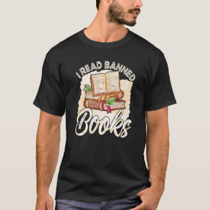T-shirt J'Ai Lu Livres Interdits Pour Livre Livre Nerd Liv