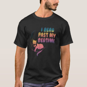 T-shirt J'Ai Lu Passé Mon Lit Lecture Livre Chat Lover