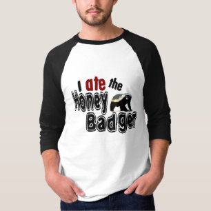 T-shirt J'AI MANGÉ le blaireau de miel