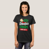 T-shirt J'Ai Mangé Père Noël Cookies No Regrets Funny Chri (Devant entier)