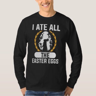 T-shirt J'Ai Mangé Tous Oeufs De Pâques Lapin Lapin Mignon