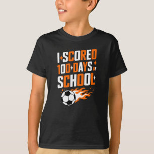 T-shirt J'ai marqué 100 jours d'école de foot