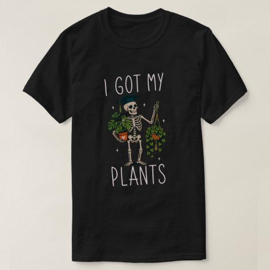 T-shirt J'ai mes plantes (Design devant)