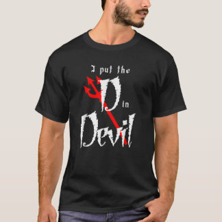 T-shirt J'ai mis D dans Devil Halloween Matching Couple Pe