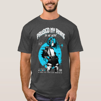 T-shirt J'ai mis en pause mes amis d'Anime