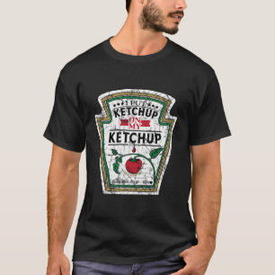 T-shirt J'Ai Mis Ketchup Sur Mon Ketchup Vintage