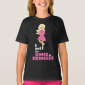 T-shirt J'ai mis la coing dans la princesse Blond Hair Iri (Devant)