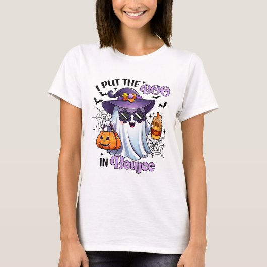 T-shirt J'Ai Mis Le Boo À Boujee Funny Halloween Cos (Devant)
