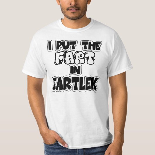 T-shirt J'ai mis le pet dans le fartlek (Devant)