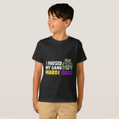 T-shirt J'ai mis mon jeu en pause pour la commande de jeu (Devant entier)
