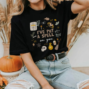 T-shirt J'ai mis un sort sur toi Botanical Witch