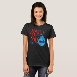T-shirt J'AI MIS UN SPELL SUR VOUS drôle de sorcellerie d'